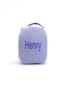 Bolsa de almuerzo personalizada para niños, bolso escolar de gasa con burbujas, lonchera térmica de gran capacidad, bolsa de almacenamiento portátil para uso diario y al aire libre, bolsos para damas