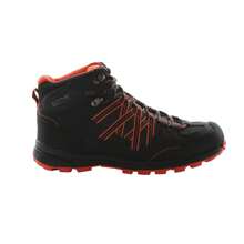 Regatta Womens/Ladies Samaris Mid II Hiking Boots (Black/Neon Peach) - Shadow Black - View 3