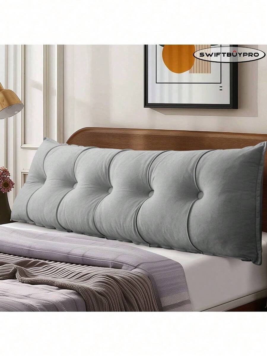 Headboard Wedge Pillow Bed Gap Filler Body Positioner Backrest Reading