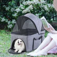 3 In 1 Pet Stroller For Small Medium Dog Cat Travel Carriage Folding Pushchair - 1 - 查看 5