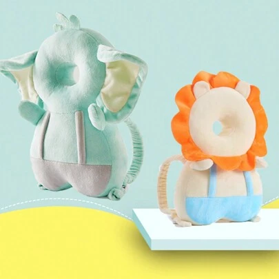 1 件装婴儿幼儿防摔头部保护垫，透气婴儿学步安全帽头部保护枕