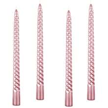 1 Box Of 4 Pcs Conical Spiral Candles, 1 Box Of 2 Pcs Coarse & Fine Spiral Long Candles, Suitable For Seasonal Festival Photography Atmosphere, Gifts, Romantic Candlelight Decor, Men/Women Gift, Outdoor Picnic Emergency Lighting, Odorless Dinner Party/Birthday/Wedding/ Candles,Room Decor,Gifts - Multicolor - View 34