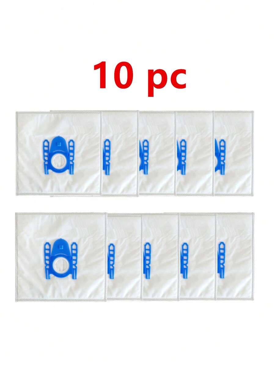 10 Túi đựng bụi tương thích với Bosch BOSCH TypeG Bsg7 Bsgl 312E S62 Túi đựng bụi không dệt, Phụ tùng thay thế cho máy hút bụi đứng hiệu suất cao