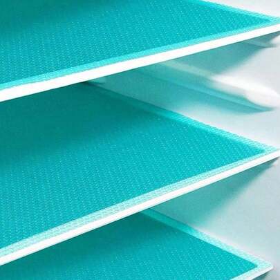 2/4 件装可洗冰箱垫、冰箱盖垫、防水防滑冰柜玻璃搁板衬垫、橱柜抽屉垫、整理和存储、配件和杂物