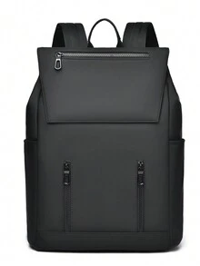Balo thời trang nam, Balo đựng máy tính xách tay công sở dung tích lớn thiết kế mới, Balo đi làm tối giản, Tết Nguyên đán, Ngày lễ tình nhân, Quà tặng du lịch ngày lễ xuân/hè - màu đen - Xem 12