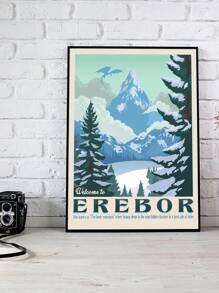 Poster nghệ thuật hiện đại, In nghệ thuật phim tối giản, Poster bìa phim kinh dị, Trang trí tường album phim, Quà tặng vui nhộn Trang trí nhà hợp thời trang, Không có khung - Nhiều màu - Xem 25