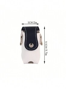 1pc Kleurrijke gestikte golftas, outdoor taille hangende sleutelhanger golf mini heuptas, draagbare golf beschermingstas, geweldig golfcadeau, kerstcadeau, geschikt voor dagelijks gebruik organizer opslag opbergtas organisatie