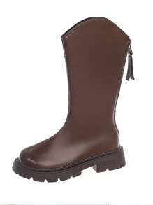 Kids Knee High Boots, Girls Tall Boots For Autumn & Winter, New Design, Plus Size Children Western Cowboy Boots