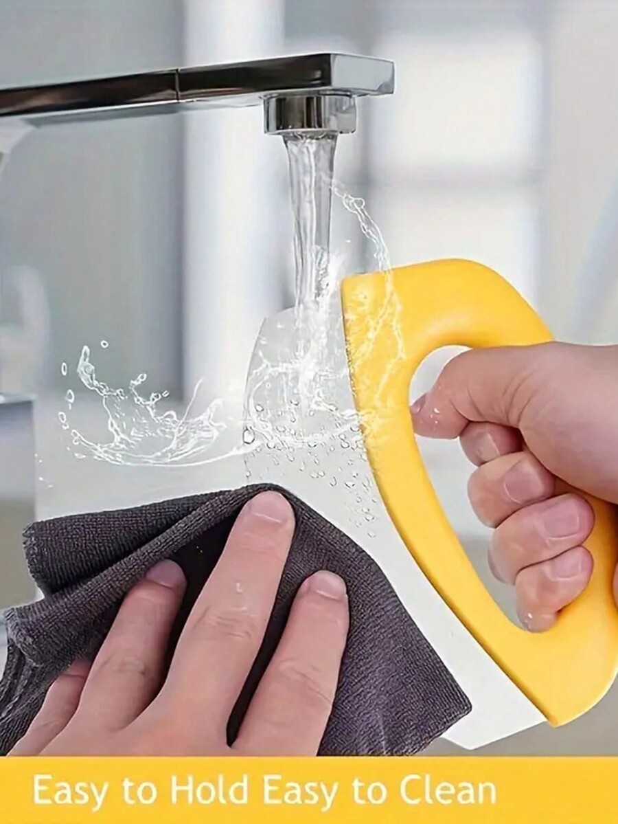 1pc Extra Sharp Stainless Steel Pizza Cutter With Swing Arm, Cover And