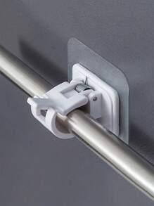 2PCS/4PCS/8PCS Curtain Rod Brackets No Drilling, Self Adhesive Curtain Rod Holders Nail Free Adjustable Curtain Rod Hooks Curtain Hangers For Bathroom Kitchen Bathroom Hotel,Curtain Rod Brackets No Drilling, Self Adhesive Curtain Rod Holders Nail Free Adjustable Curtain Rod Hooks Curtain Hangers For Bathroom Kitchen Bathroom Hotel