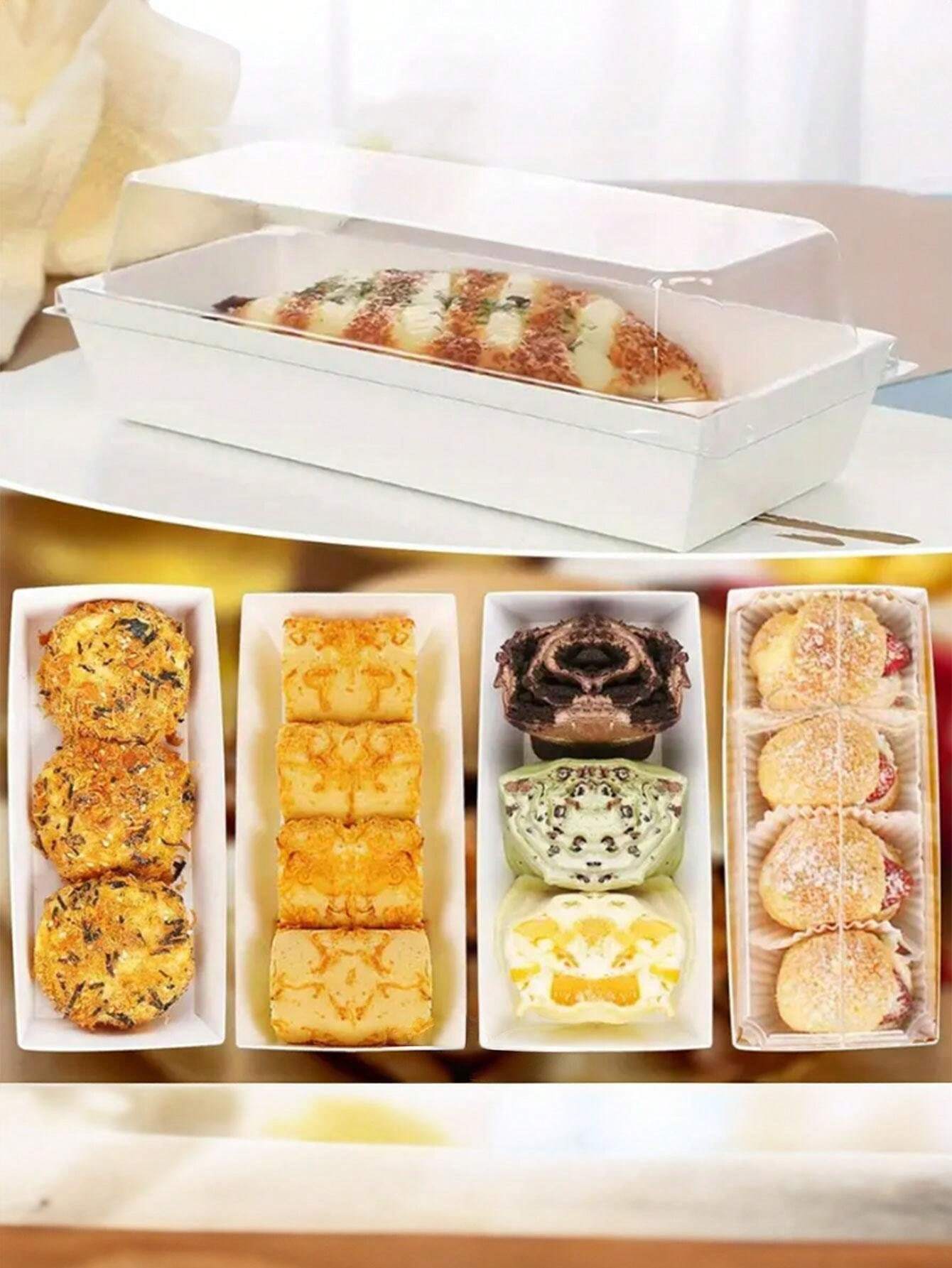 10pcs,Sushi Fruit Display Food Storage, Paper Cupcake Containers