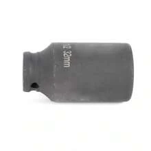 WUPYI Juego de llaves de vaso de 16 piezas, tuercas para vehículos, tuercas de impacto largas, 1/2"