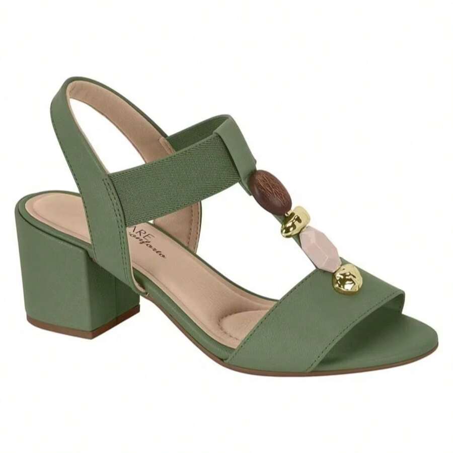 Modare Ultraconfort Women's Square Heel Sandal 7109465 - 鼠尾草綠 - 查看 1