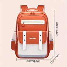 New Elementary School Students Schoolbag 1-3-6-9 Grades 6-12-16 Years Old Boys And Girls To Reduce The Burden Of Children's Large-Capacity Shoulders Backpacks