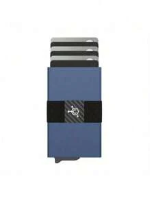 CODE 118 - Premium Smart Wallet - RFID Blocking, Aerospace-Grade Aluminum, Easy-Access Trigger Mechanism - 太平洋藍 - 查看 1