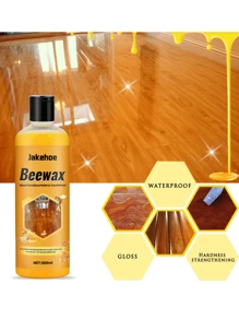 jakehoe 1/2/3 pezzi Detergente per pavimenti, prodotto per protezione, pulizia e manutenzione del pavimento in legno, sgrassante, anti-polvere, lucidante, detergente per pavimenti in legno e mobili (consegna casuale di versione nuova e vecchia)