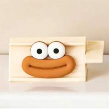 便携式香肠嘴牙膏挤压器，浴室牙膏收纳盒，手动牙膏分配器，洗面奶，护手霜夹，家居浴室装饰，夏季返校季 - 彩色 - 查看 5