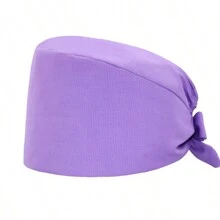 1pc Polyester Solid Color Halloween Cosplay Cap, Adjustable Cleaning Cap For Men And Women, Suitable For All Seasons - Multicolor - View 11