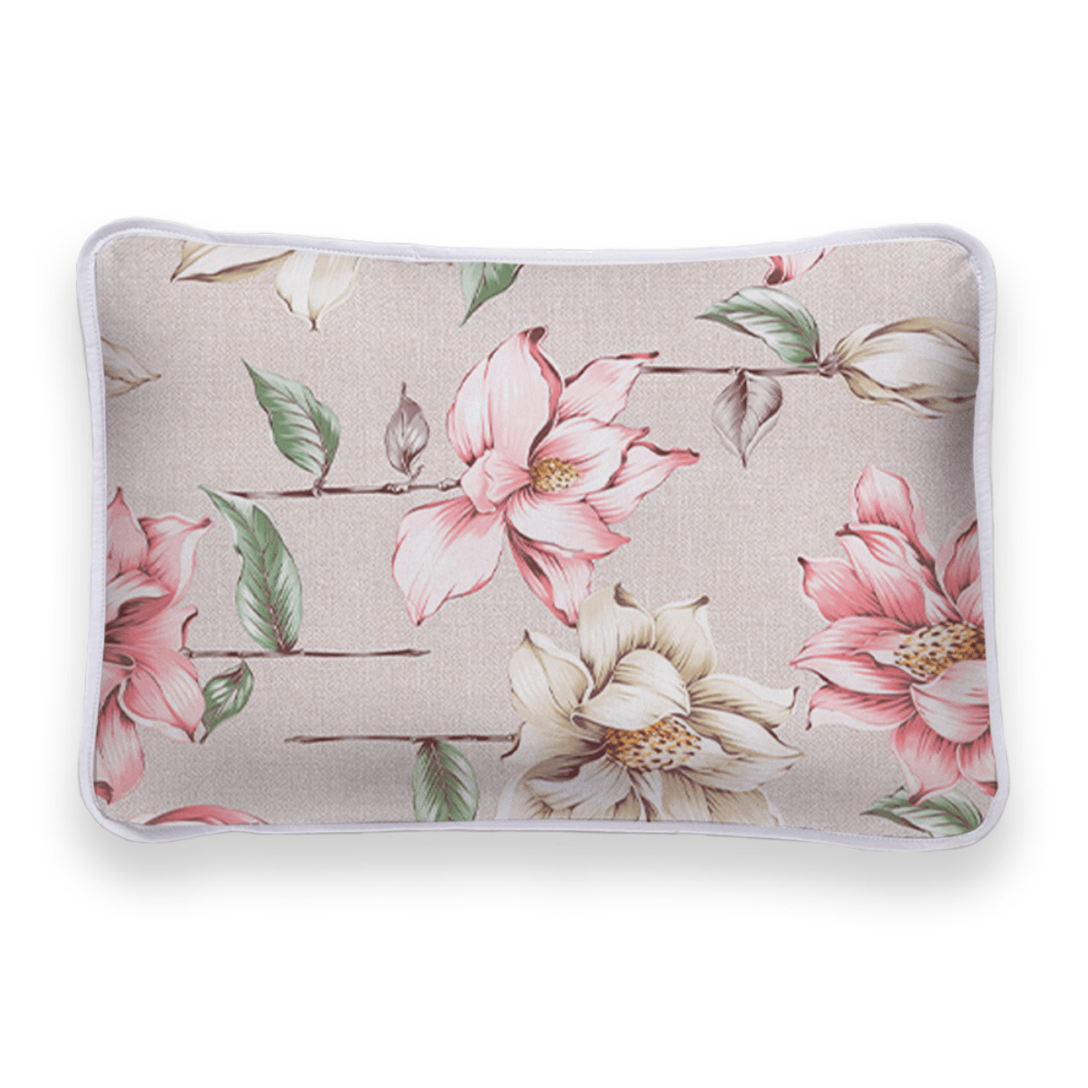 Kit 2 Fronhas Adulto 50cm x 70cm Em Malha Estampada 100 Algodão Marca