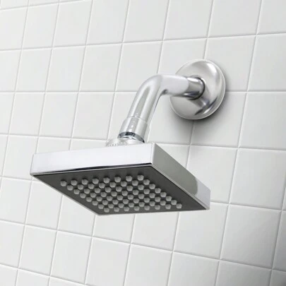 Chuveiro Ducha Quadrado Articulável Flexível Parede Solar ou Gás Cromado Luxo