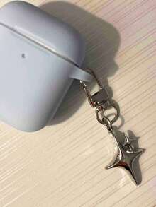 Y2k 星形装饰钥匙扣、包包挂饰、金属钥匙扣、包包、背包、汽车装饰、耳机包星形挂饰、女士汽车配件钥匙扣配件、学校用品、教师礼物、可赠送给朋友的礼物 - 銀色 - 查看 6