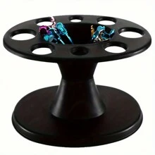 1pc Space Saving Hair Organizer - Black - Holds Ceramic Curling Irons, Combs And Flat Brushes - Desktop Storage Rack For Hair Salon Accessories And Home Comb Storage, Jewelry Box Travel, Hair Rack, Claw Clip Organizer, Hair Holder, Clips Storage, Hair Care Storage, Hair Accessories Storage>Storage Box, Iphone Cases, Camera Protector, Sunglasses Storage Organizer, Eyeglass Stand, Storage Organization Glasses Case, Sunnies Rack, Glasses Display Stand, Sunglasses Case Box