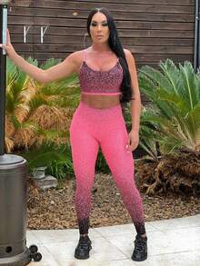 KIT4 Fitness Tie-Dy Legging Style And Comfort - Nhiều màu - Xem 3