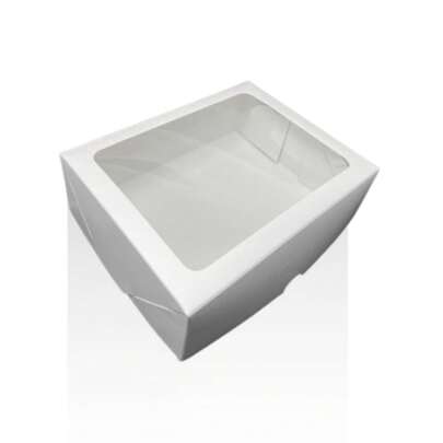 20 CaixaS Presente Doces com Visor 19x15x6 cm - Kit 20 Un.