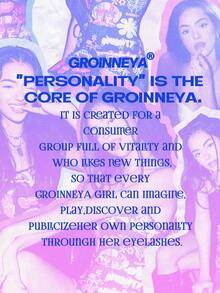 GROINNEYA Manga Lashes 7 对仿貂皮睫毛自然外观蓬松 3D 浓密睫毛柔软交叉纤细睫毛延长化妆适合派对旅行 (MA05) - 黑色 - 查看 9