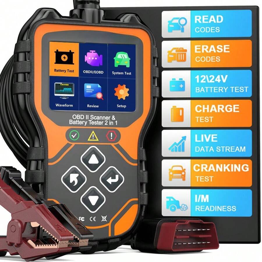 Automotive OBD2 Scanner Car Code Reader Check Engine Light OBDII