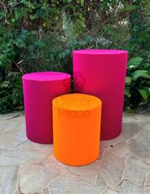 2 PINK - 1 LARANJA