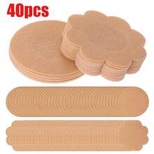 20/40 件一次性乳头贴乳房遮瑕乳头贴胸罩垫自粘式无显示胸罩乳饼 - 多色 - 查看 10