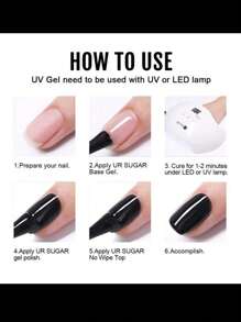 Dung tích 12ml Kiểu dáng Vỏ sò lấp lánh Màu sắc đá Gel Sơn móng tay Gel lấp lánh Đá quý trắng Lấp lánh Màu sắc thời trang Liệu pháp ánh sáng Vỏ sò Gel Nghệ thuật làm móng Sử dụng đèn LED làm móng Gel cơ sở sửa chữa, Lớp phủ gel sửa chữa Thích hợp cho phụ nữ sử dụng tại nhà. - Nhiều màu - Xem 10