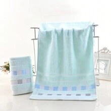 1pc Hand Towels For Bathroom, Face Towels, Plush Hand Towels Super Soft Highly Absorbent Decorative Hand Towel Set For Gym, Shower, Hotel, Spa 73*33cm,School,Back To School,Travel,Travel Essentials,Home Essentials,Towel,Skin Care