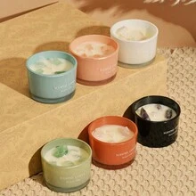1 Nến thơm bằng đá pha lê nhiều màu sắc, hương thơm lãng mạn cao cấp, thủ công sáng tạo, không khói, hương sáp đậu nành, quà tặng lưu niệm, mùa thu, lễ hội, ngày lễ Giáng sinh, mùa đông, ngày lễ, lễ hội, quà tặng ngày lễ tình nhân, trang trí năm mới vui vẻ, trang trí phòng, quà tặng - Nhiều màu - Xem 6