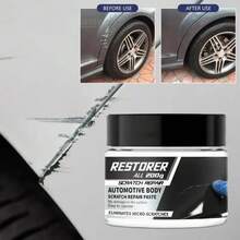 Scratch Remover Scratches Repair Paint 200g Eliminate Paint Scrapes With Car Scratch Remover And Rubbing Compound Works On - Black - View 5