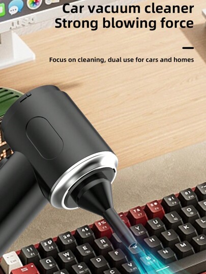 1pc Car Home Stofzuiger Cleaner,Portable High Power Cordless Wet Dry Cleaner, Mini Wireless held Ho hold Dust Blowers Auto Car,Strong Suction Rechargeable view 6