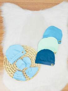 Glove, Hat And Sock Kit - Baby Blue - View 1