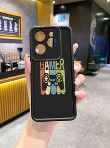 1 szt. Etui na telefon odporne na wstrząsy dla graczy kompatybilne z iPhone/Galaxy/Infinix/Redmi/OPPO/VIVO/Honor/Oneplus