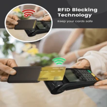 1 Gói Bao Da Đựng Thẻ Từ Tính Di Động Đựng Thẻ ID Tín Dụng Kinh Doanh Có Keo Dán, Tương Thích Với Apple IPhone 16, 15, 14 Pro Max Plus Series - Nhiều màu - Xem 3