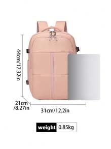 40L 可扩展飞行随身旅行背包 - 配有隐藏肩带、收纳袋和鞋袋的笔记本电脑包 - 适合女性和男性的耐用周末包圣诞节和新年礼物