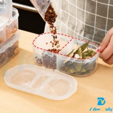 Kit 2 Fit Color Lunch Boxes With 2 Dividers And Lid Multipurpose Sealed Food Storage Boxes BC-103 - Hồng - Xem 6