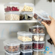 Kit 2 Fit Color Lunch Boxes With 2 Dividers And Lid Multipurpose Sealed Food Storage Boxes BC-103 - Hồng - Xem 5