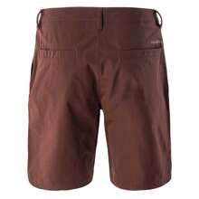 Iguana Mens Vikkin Shorts (Bitter Chocolate) - 65% Polyester/35% Cotton - Coffee Brown - View 2