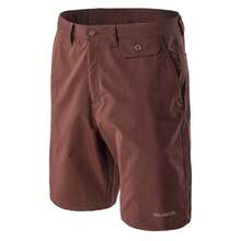 Iguana Mens Vikkin Shorts (Bitter Chocolate) - 65% Polyester/35% Cotton - Coffee Brown - View 3