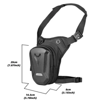 CHCYCLE 摩托车腰包，男女款落腿包，大腿腰包手机收纳腰包，适合骑行、徒步、露营、钓鱼旅行