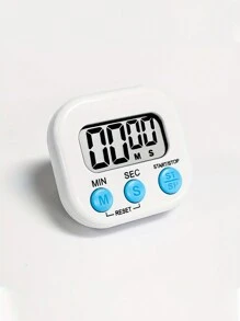 1pc Digital Kitchen Timer, Countdown Cooking Timer With Loud Alarm And Stand, Teacher Timer, Electronic Timer, No Battery Included