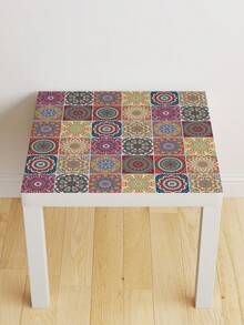 30 miếng dán tường tự dính họa tiết gạch giả Bohemian 4x4 inch, bóc ra và dán, miếng dán tường phòng khách, phòng bếp, phòng ngủ chống thấm nước, miếng dán cầu thang, đồ trang trí tường nhà, - màu xanh lá - Xem 10