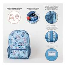 Lilo Y Stitch Children's Backpack Leisure Time Stitch Print Multifunctional Fashion Backpack | Comfortable And Ergonomic Backpack, Ideal For School, Travel And Daily Use - Multicolor - View 4