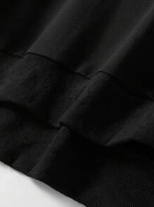 Christmas Style Men's Casual Round Neck Long Sleeve Sweatshirt With Christmas Slogan Print, Suitable For Spring And Autumn